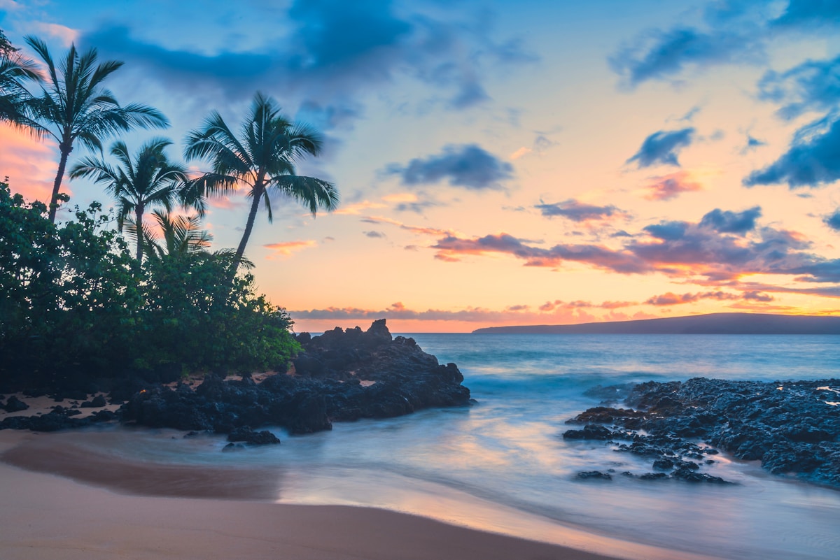 Hawaii car insurance requirements coastal highway along Hawaii ocean and mountains