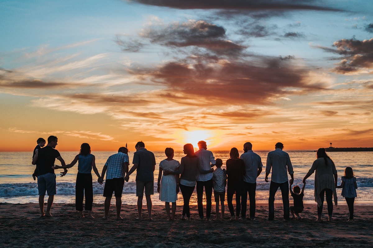 Term versus whole life insurance family reviewing policy options